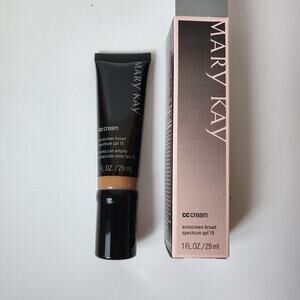 Mary Kay CC Cream Sunscreen Broad Spectrum SPF 15 Deep New Exp 10/19